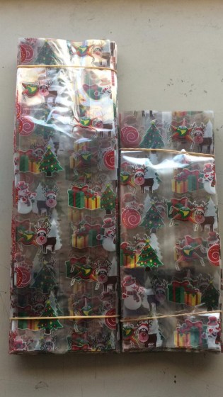 celofan para navidad